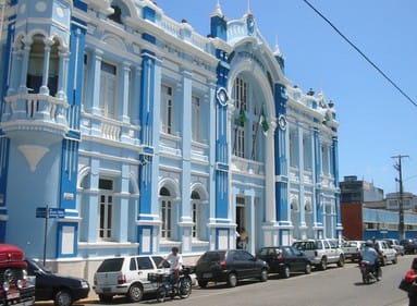 A street in Natal, Brazil